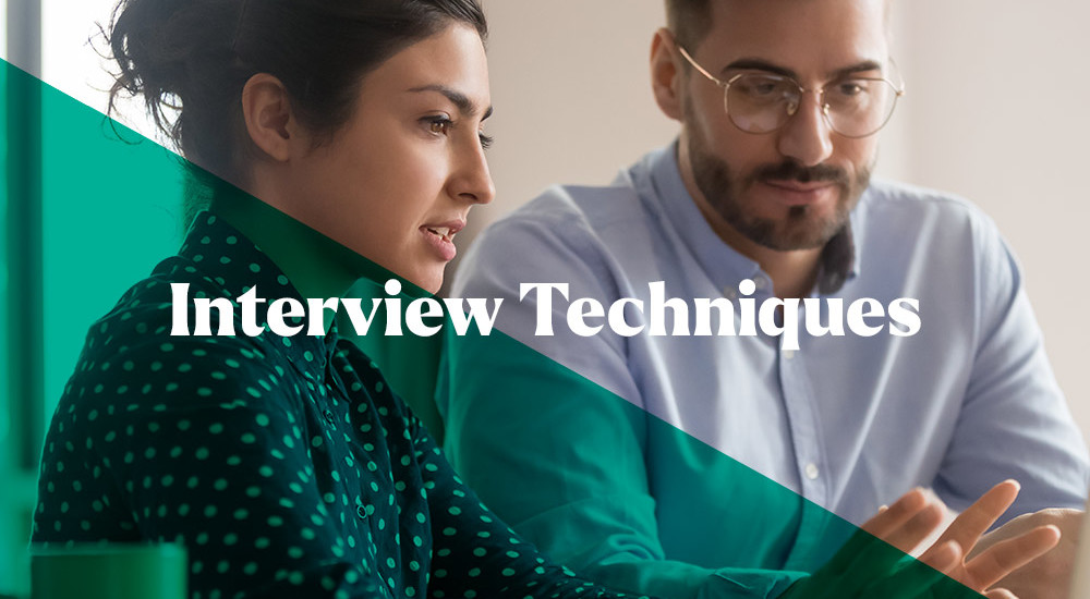 Interview Techniques Blog Header